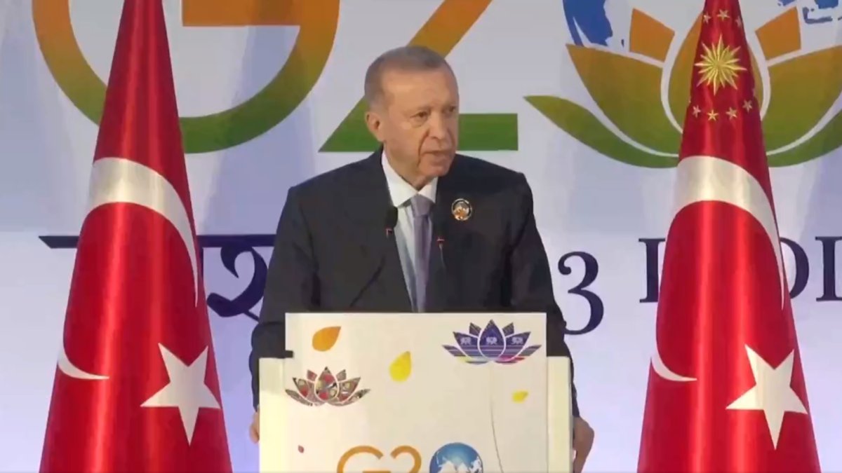 Erdoğan G20 liderler zirvesinde basın toplantısına katıldı