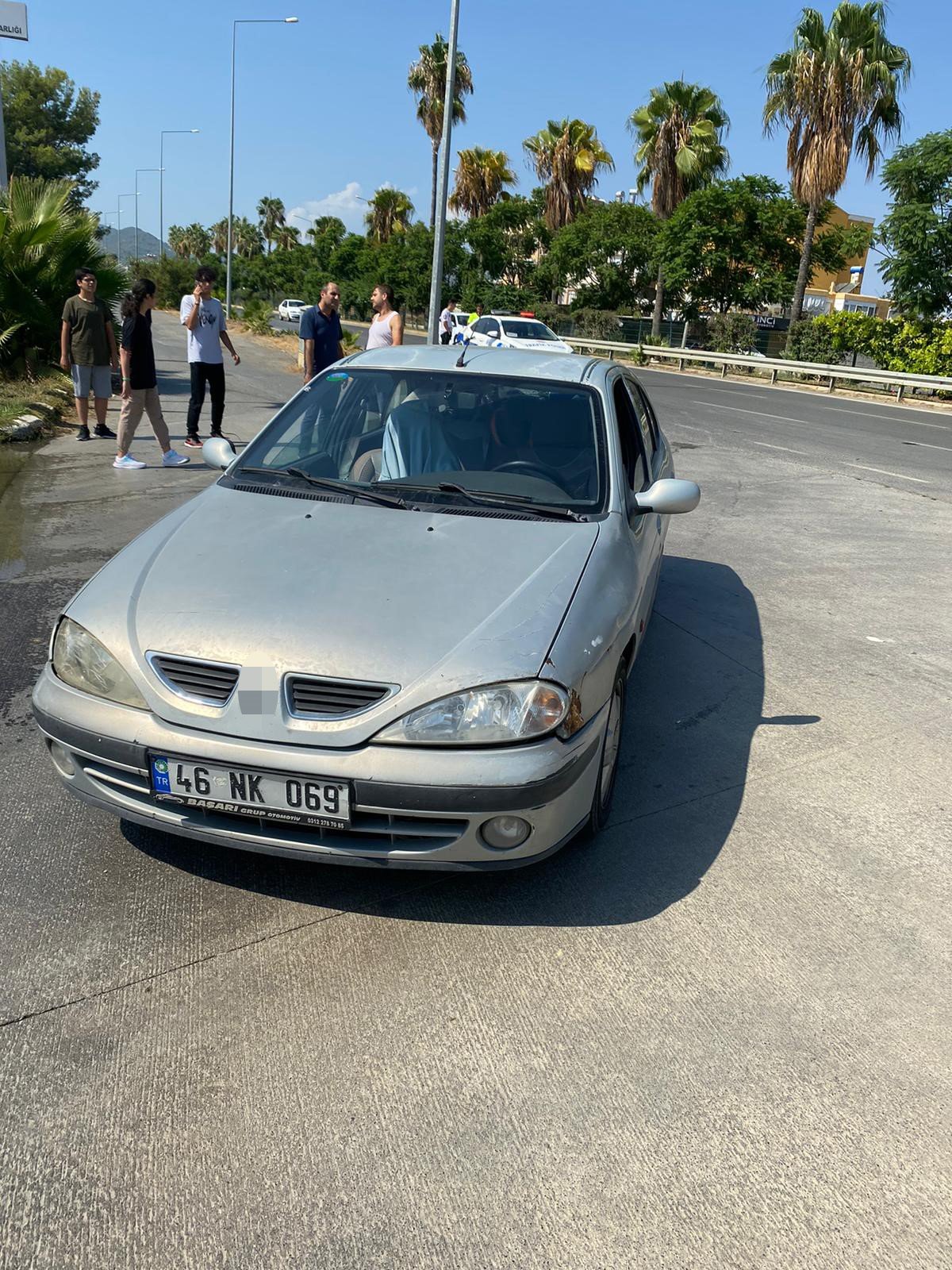 Antalya'da trafik kazası: 2 yaralı