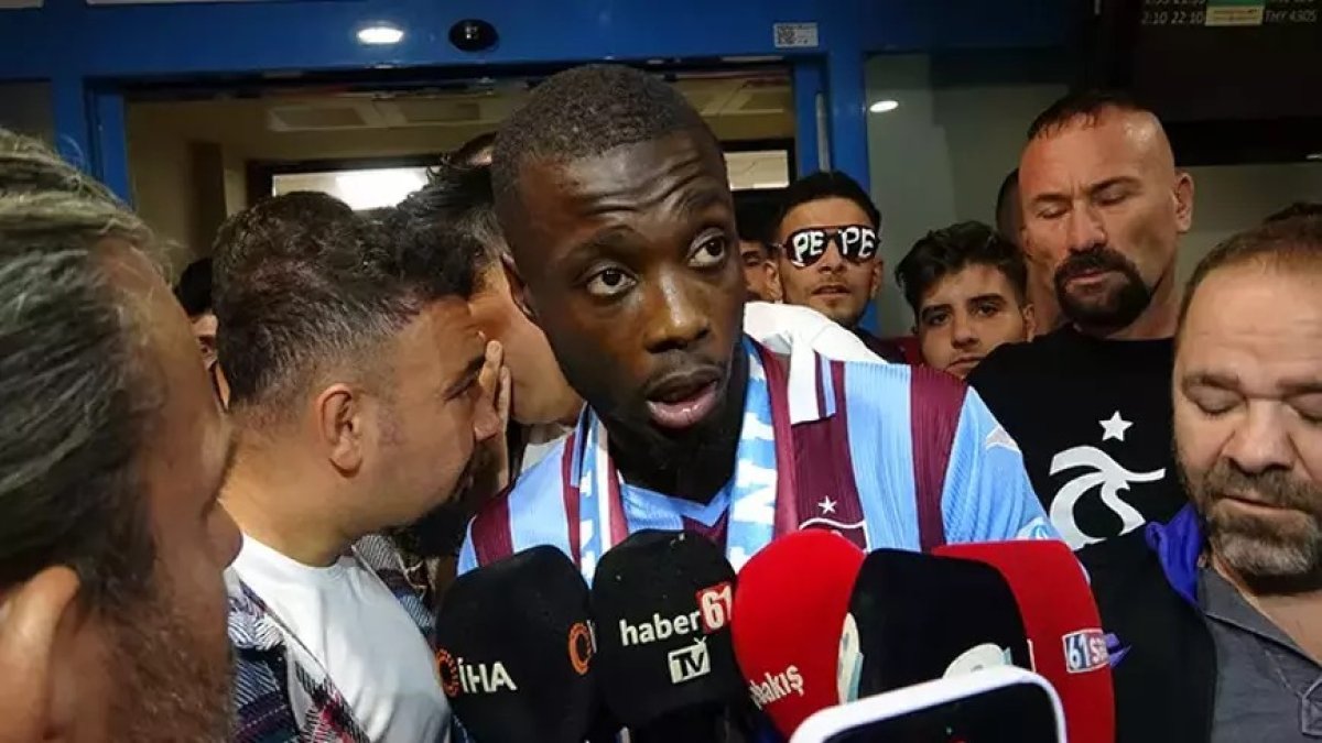 Nicolas Pepe Trabzon'a inince şoke oldu