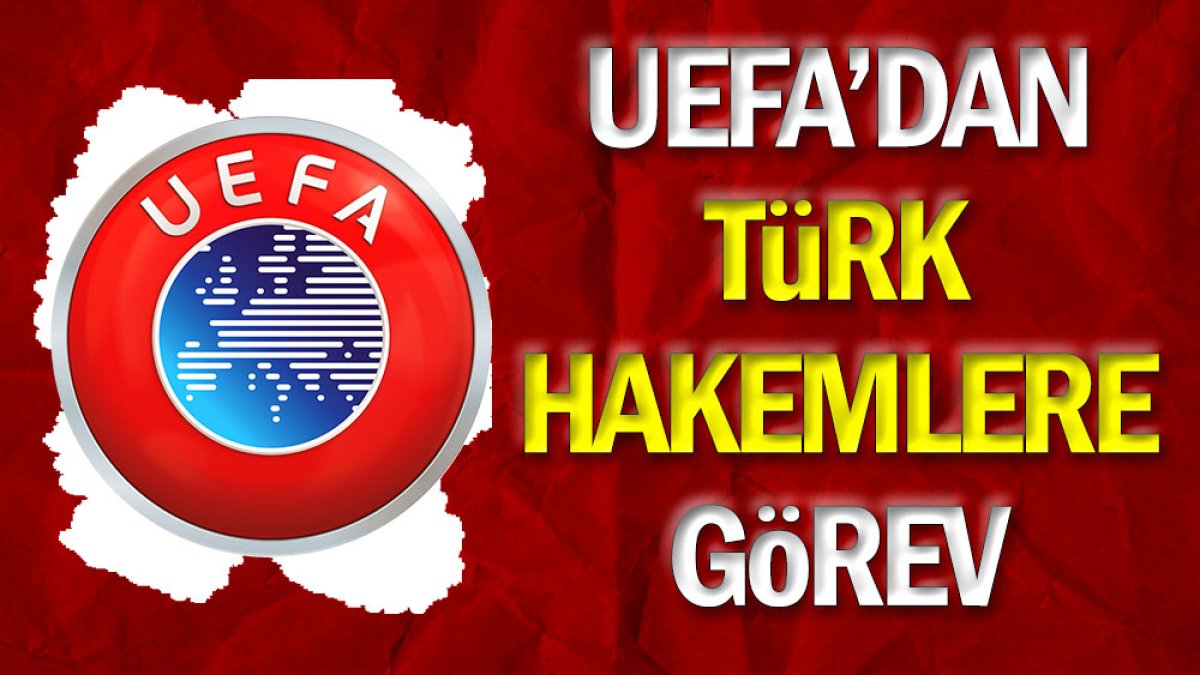 UEFA'dan Erkan Özdamar ve Arda Kardeşler'e görev