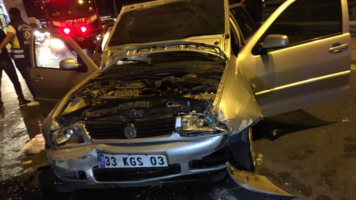 TEM'de 5 otomobil zincirleme kaza: 1'i bebek 5 yaralı