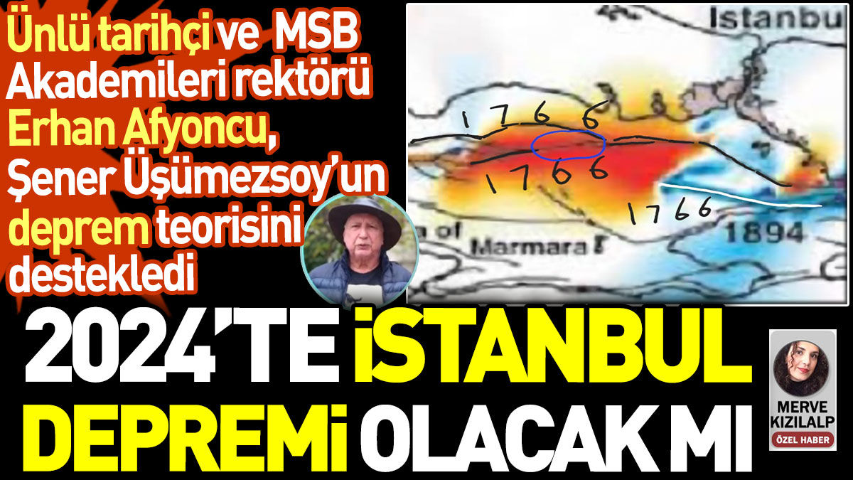 Büyük İstanbul depremi olacak mı? Erhan Afyoncu Şener Üşümezsoy'un deprem teorisini destekledi