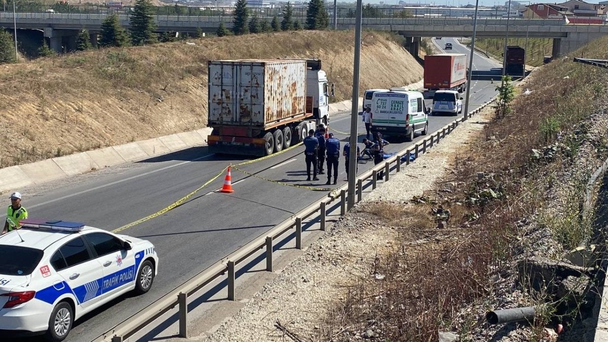 Motosiklet sürücüsü kazada öldü