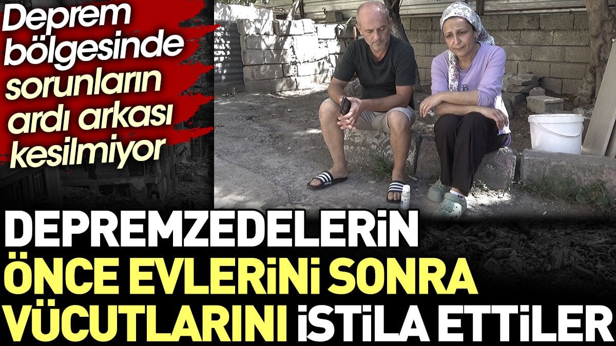 Deprem bölgesinde sorunların ardı arkası kesilmiyor: Önce evlerini sonra vücutlarını istila ettiler