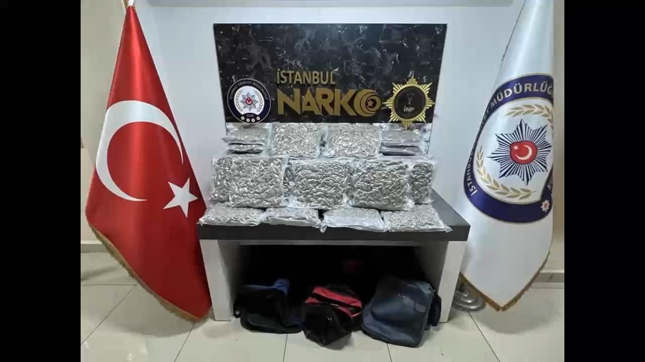 İstanbul'da uyuşturucu operasyonu: 4 kişi tutuklandı, 44 kg uyuşturucu ele geçirildi