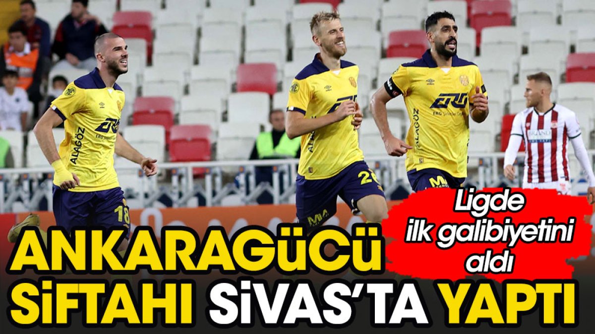 Ankaragücü Süper Lig'e merhaba dedi