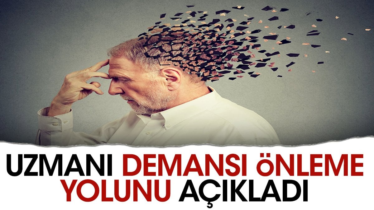 Uzmanı demansı önleme yolunu açıkladı