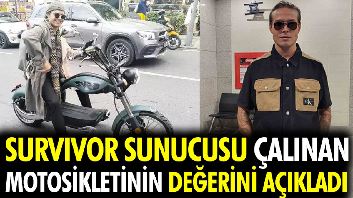 Survivor sunucusu Murat Ceylan çalınan motosikletinin değerini açıkladı