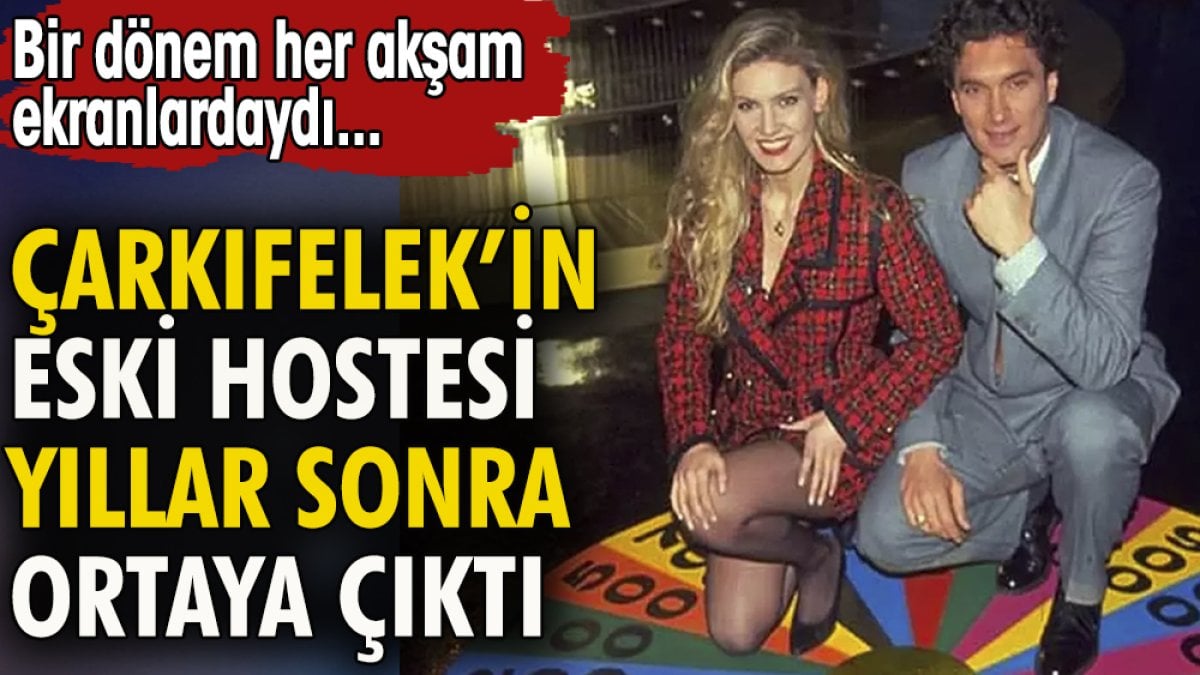 'Çarkıfelek' yarışmasının eski hostesi yıllar sonra ortaya çıktı. Bir dönem her akşam ekranlardaydı