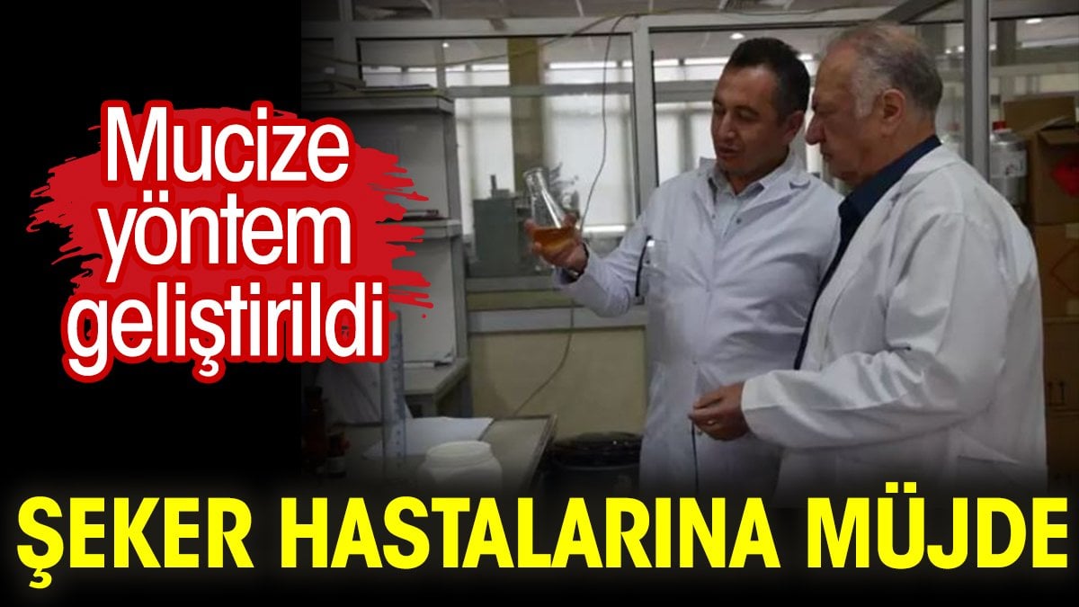 Şeker hastalarına müjde. Mucize yöntem geliştirildi