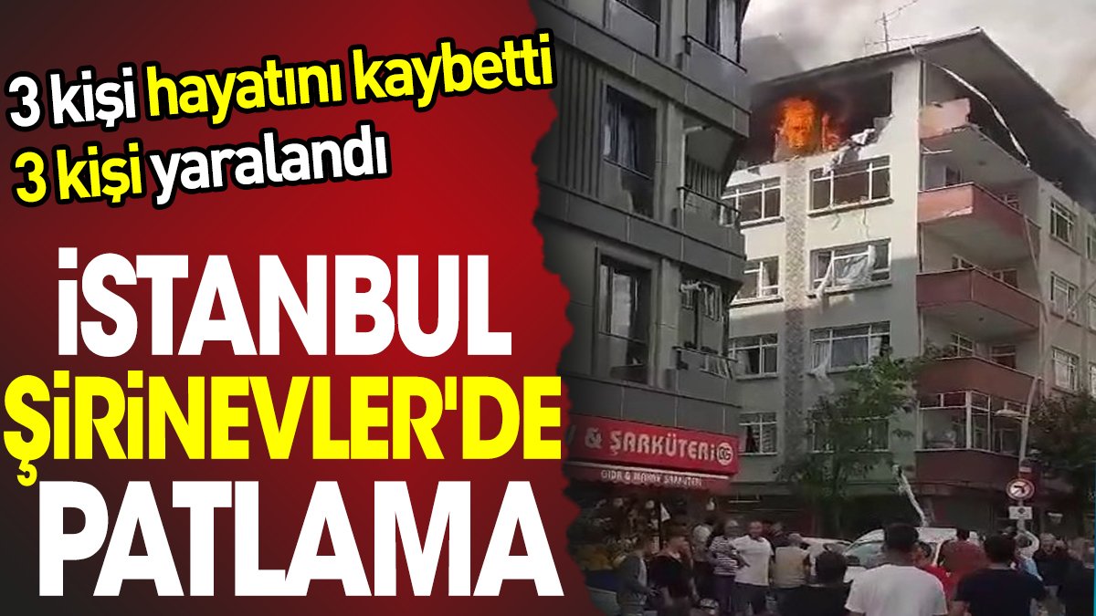 İstanbul Şirinevler'de patlama