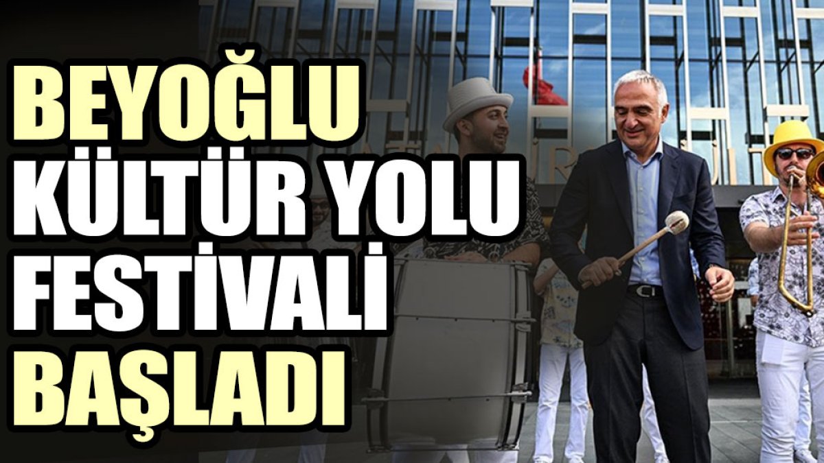 Beyoğlu Kültür Yolu Festivali başladı