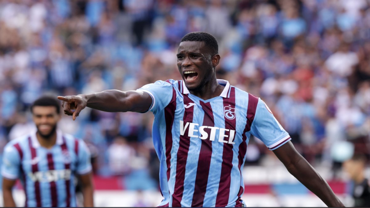 Onuachu Trabzonspor tarihine geçti