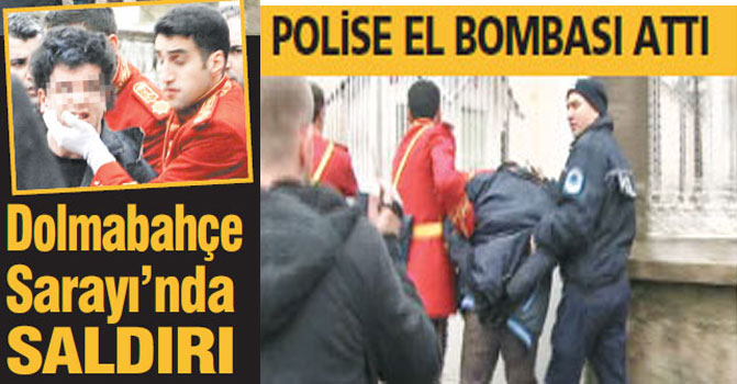 Dolmabahçe’de bomba alarmı