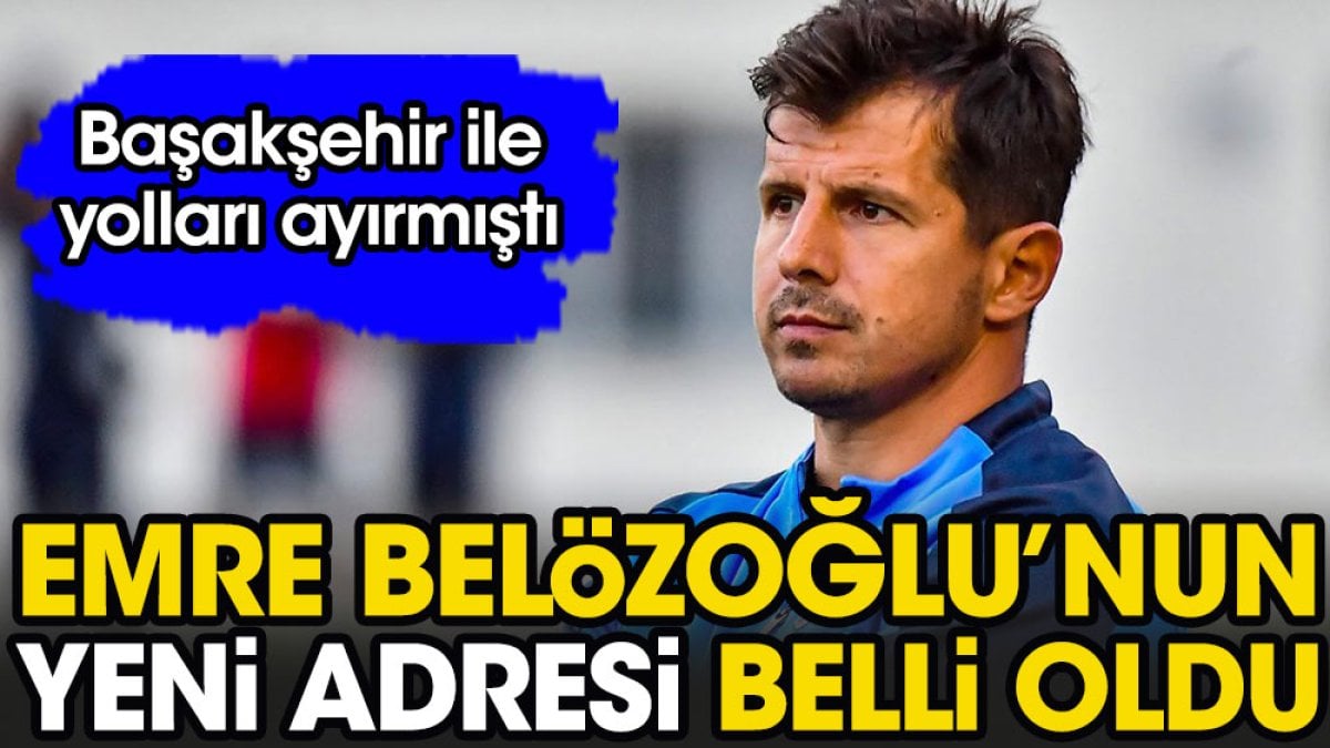 Emre Belözoğlu'nun yeni takımı belli oldu