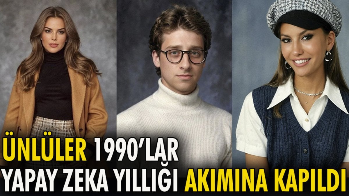 Ünlü isimler 1990'lar "Yapay Zeka Yıllığı" akımına kapıldı