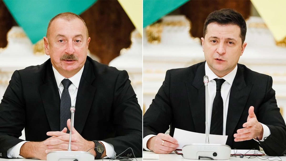 Zelenskiy ve Aliyev telefonda görüştü