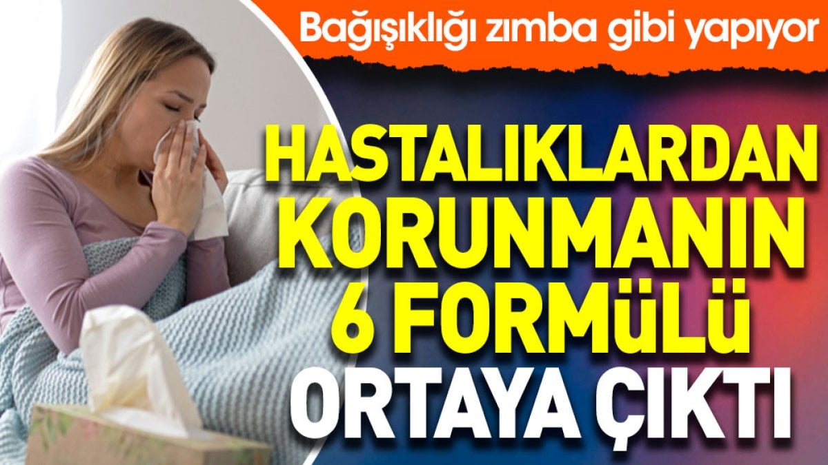 Bağışıklığı zımba gibi yapıyor. Hastalıklardan korunmanın 6 formülü