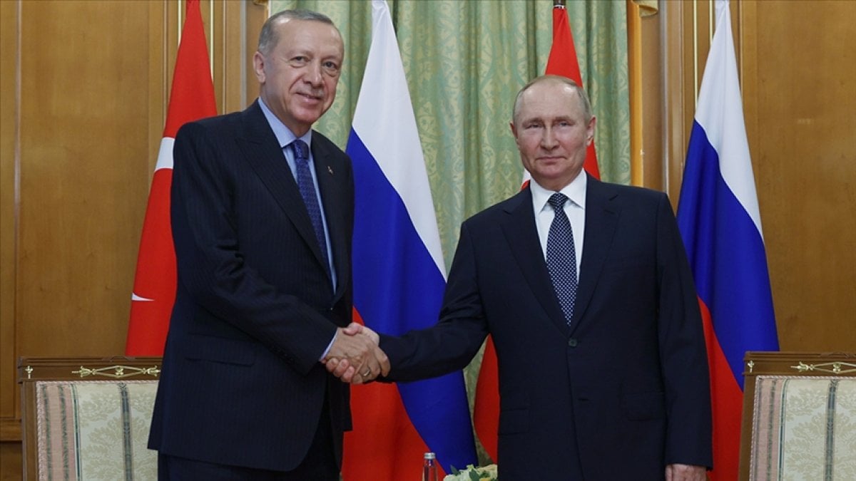 Cumhurbaşkanı Erdoğan, Rusya Devlet Başkanı Putin ile görüştü