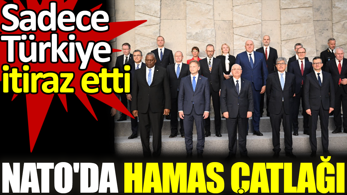 NATO'da Hamas çatlağı. Sadece Türkiye itiraz etti