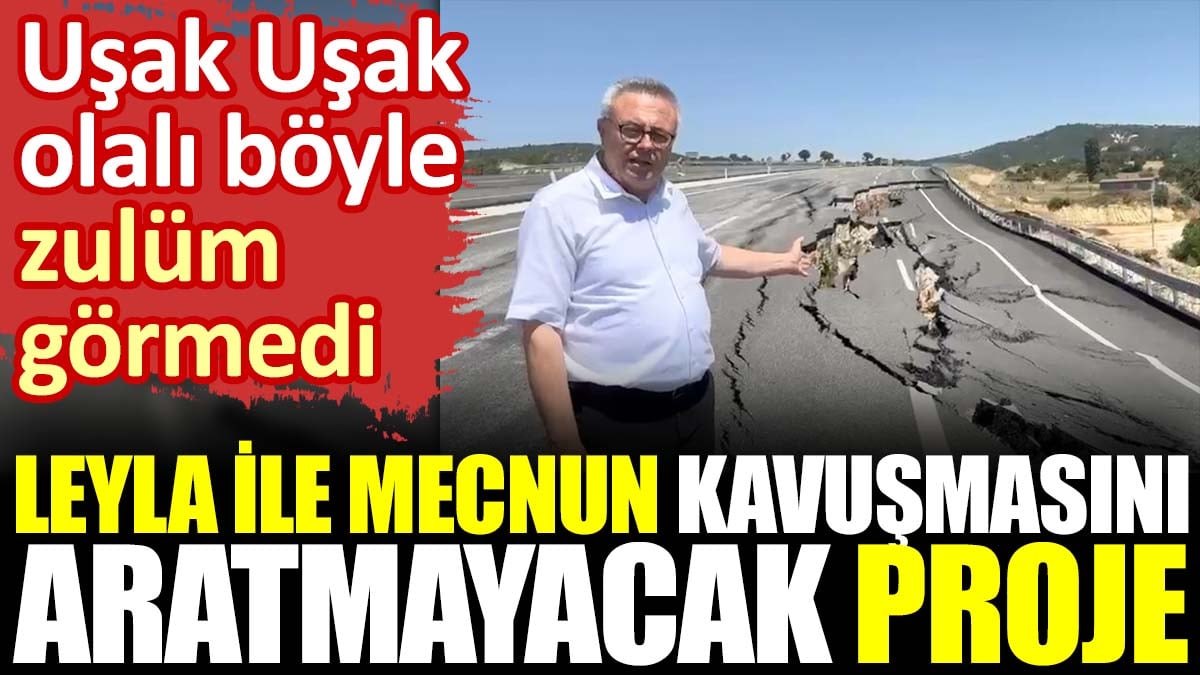 Leyla ile Mecnun kavuşmasını aratmayacak proje