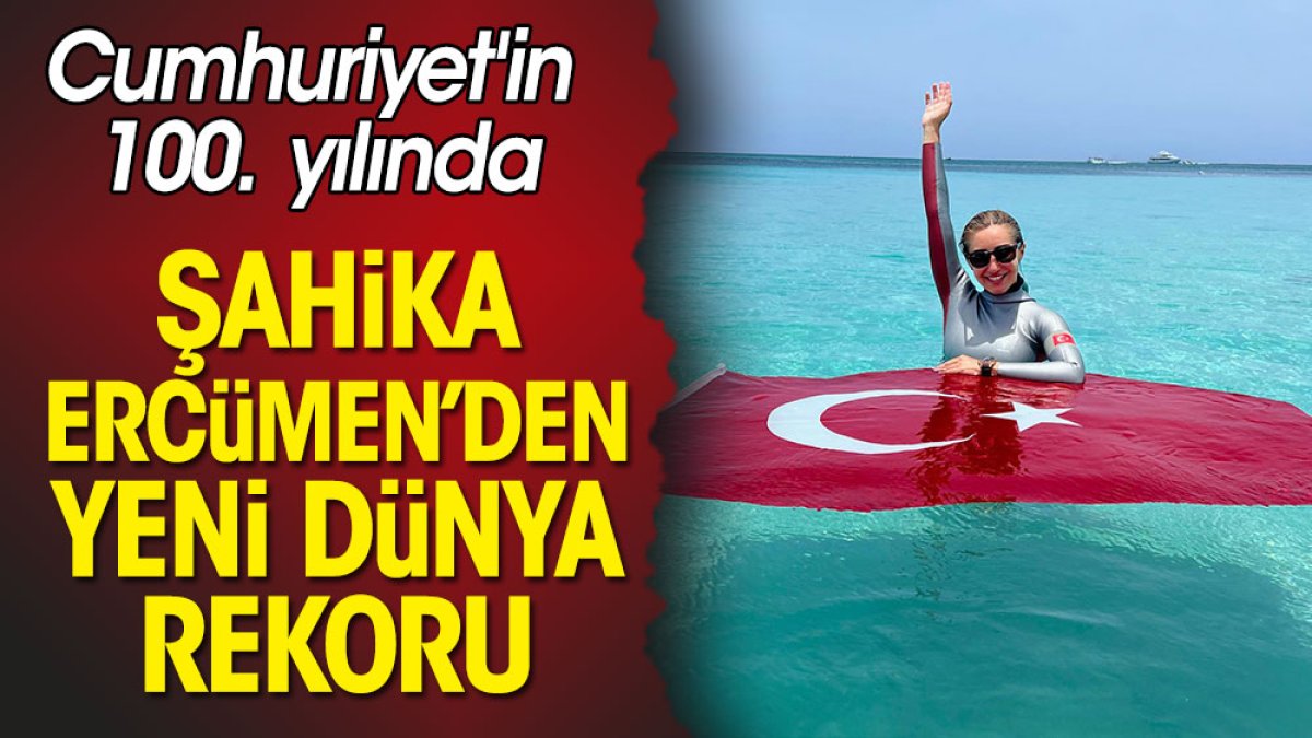 Şahika Ercümen'den yeni dünya rekoru