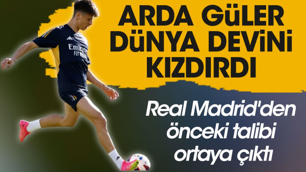 Arda Güler dünya devini kızdırdı. Real Madrid'den önceki talibi ortaya çıktı