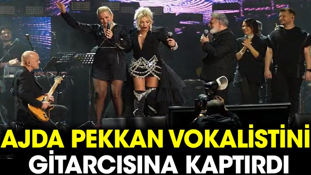 Ajda Pekkan vokalistini gitarcısına kaptırdı