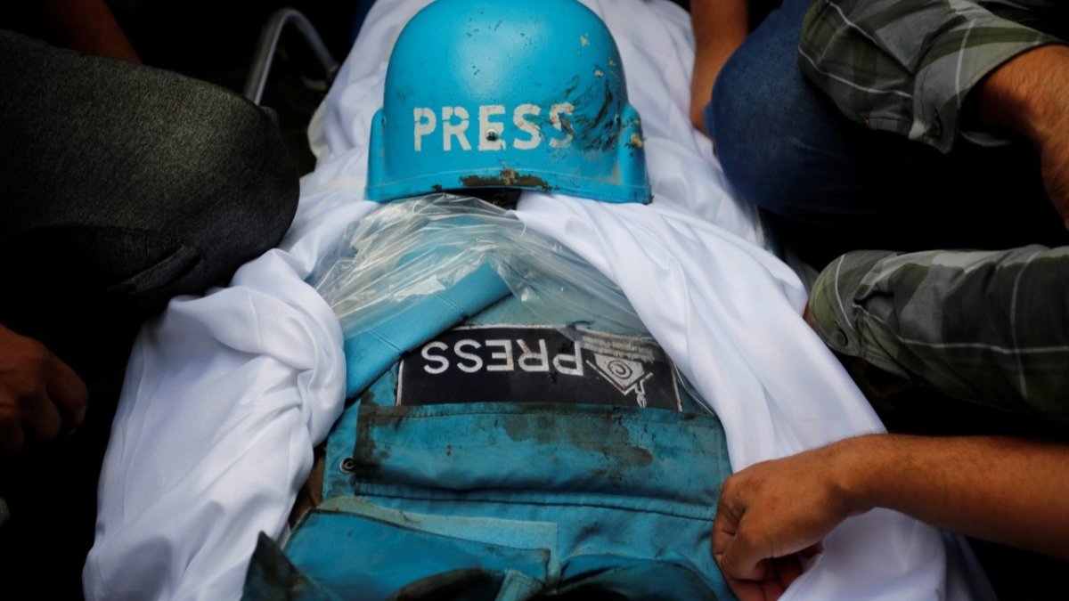 Uluslararası Gazeteciler Federasyonu: Gazze'de 16 gazeteci öldü