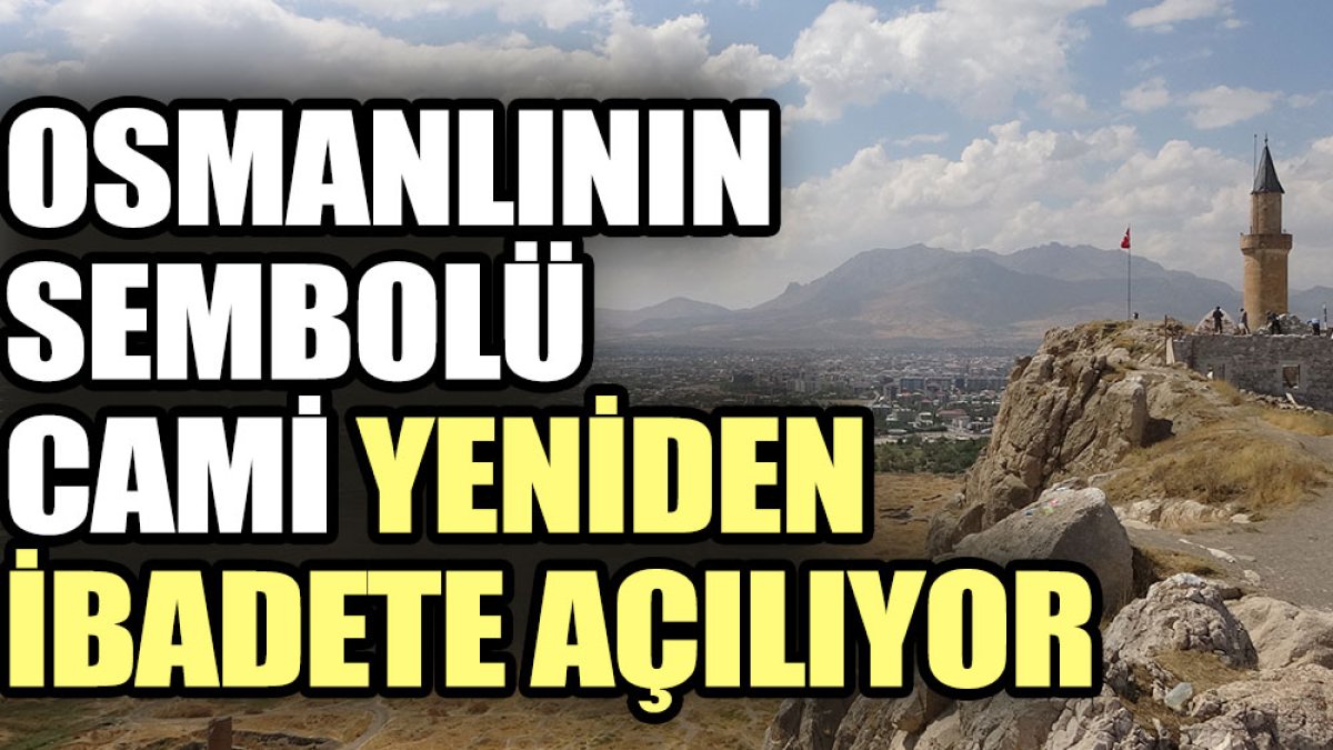 Osmanlının sembolü cami yeniden ibadete açılıyor