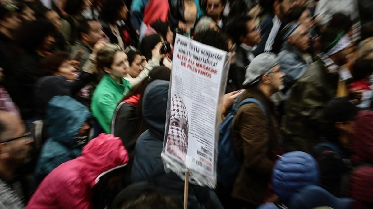 İsrail'in saldırıları, Latin Amerika ülkelerinde protesto edildi