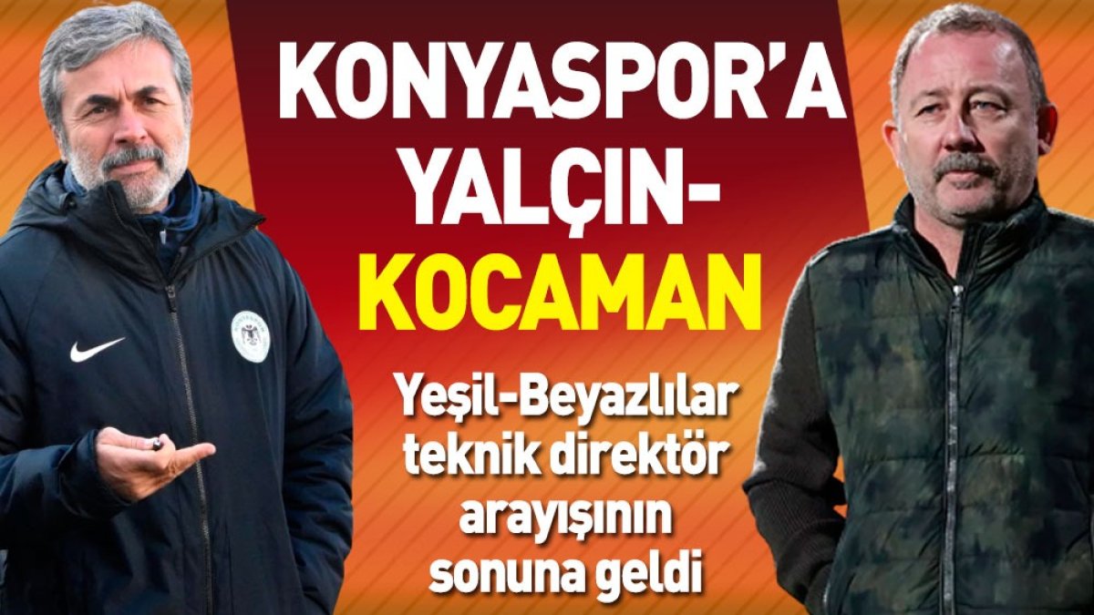 Sergen Yalçın - Aykut Kocaman Konyaspor'a