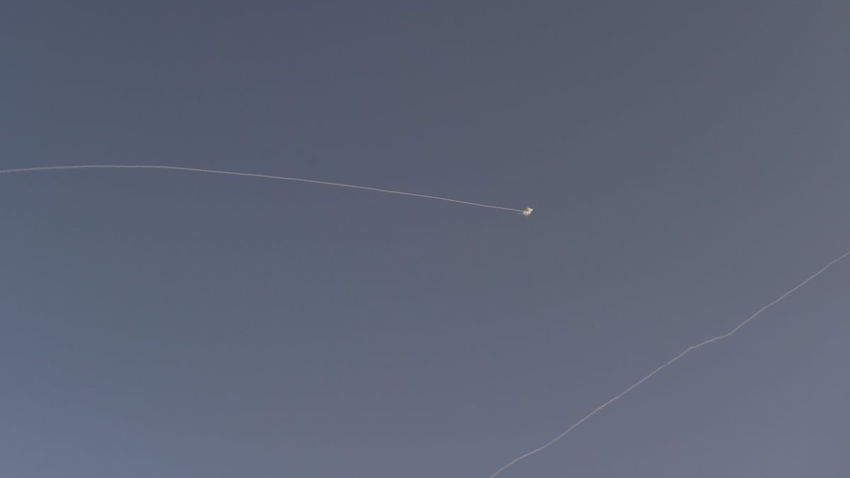 Tel Aviv’e atılan roketler havada imha edildi