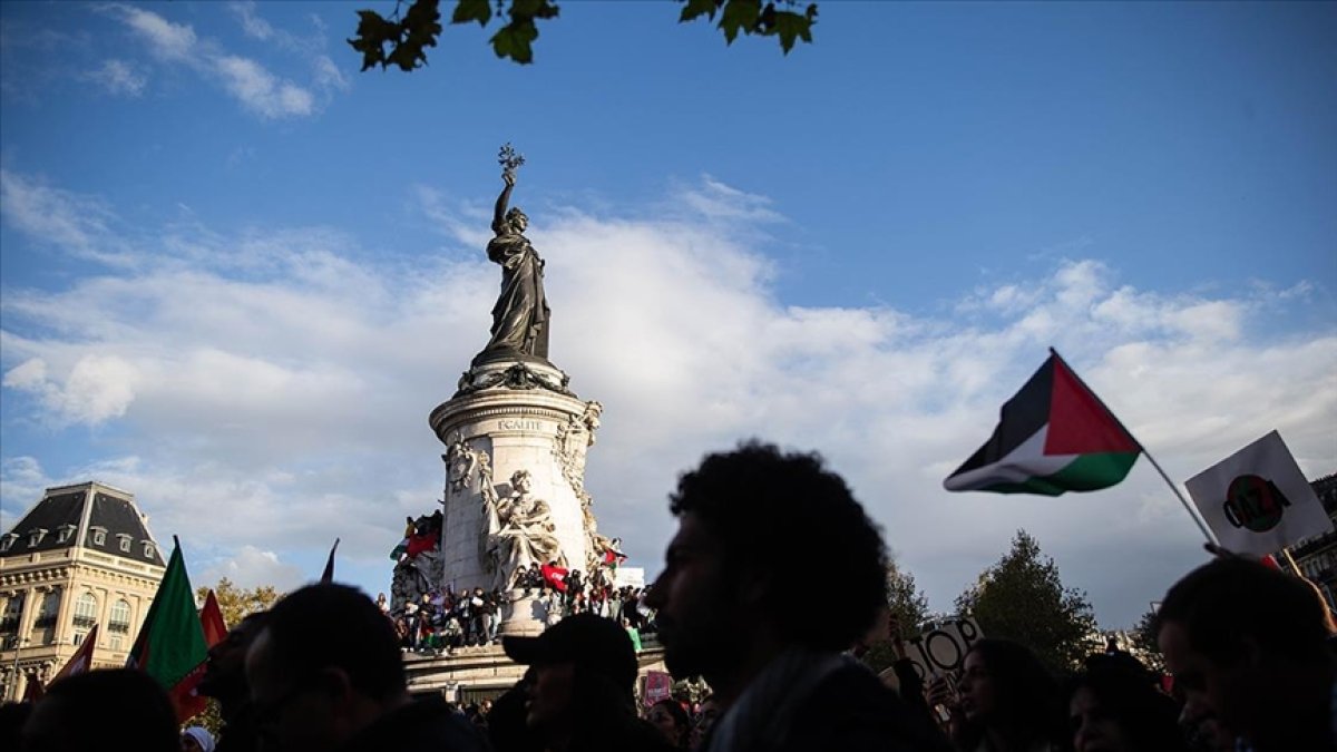 Paris Emniyet Müdürü, Filistin'e destek gösterisine izin vermedi