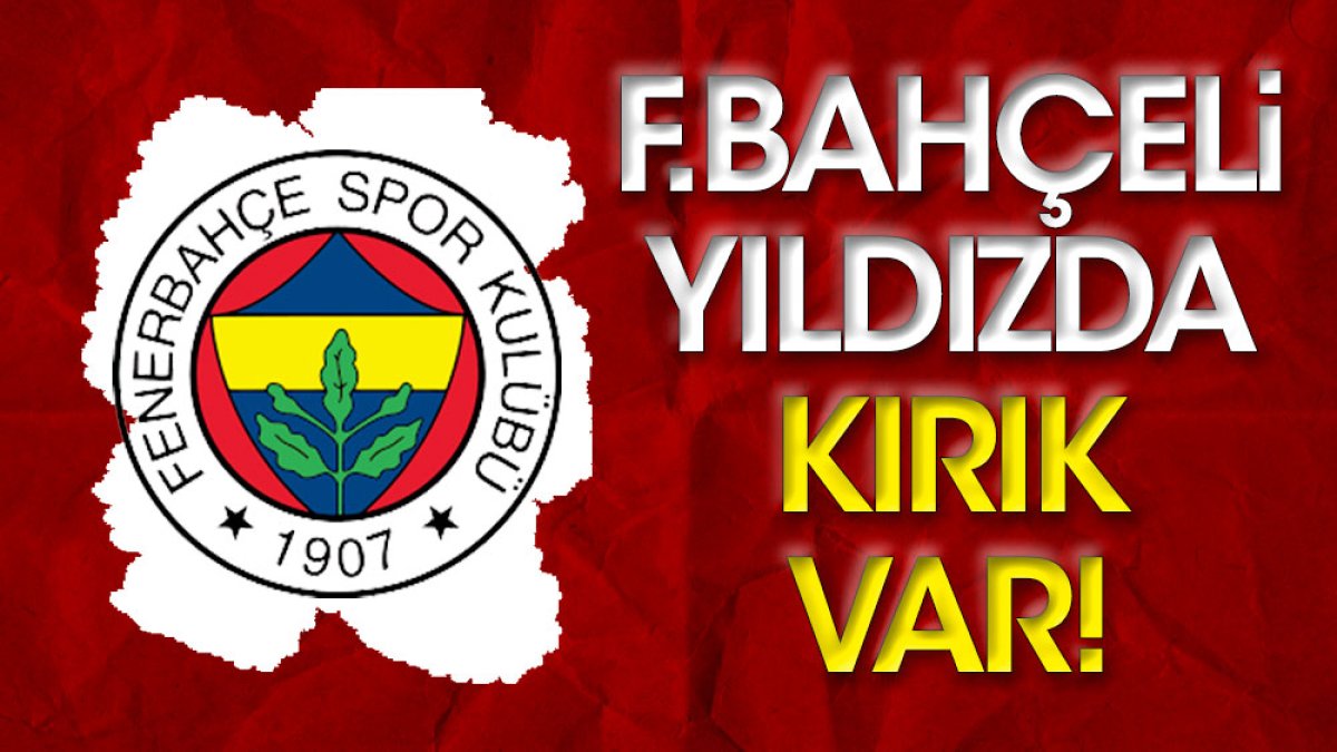 Fenerbahçe'ye Djiku'dan kötü haber geldi. Kırık var