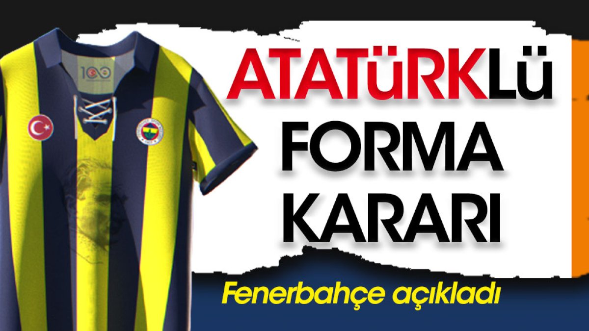 Fenerbahçe tarihi kararı açıkladı. Pendik maçında o formalarla sahada olacaklar