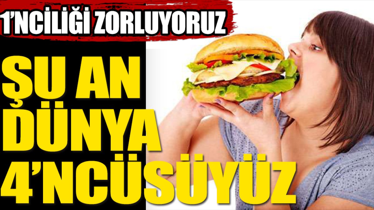 Türkiye obezitede kaçıncı sırada
