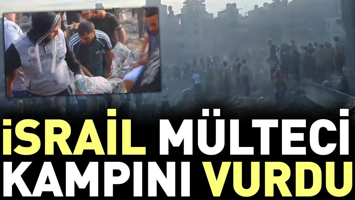 İsrail ordusu mülteci kampını vurdu. En az 100 ölü var