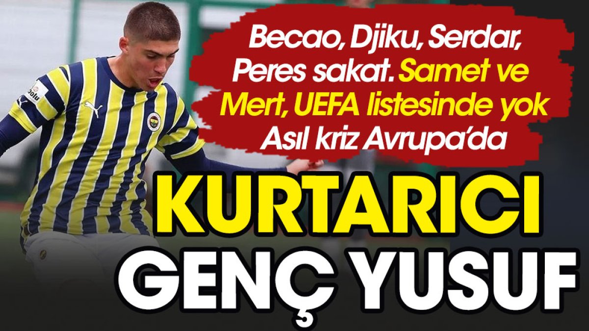 Fenerbahçe'de asıl stoper krizi Avrupa'da yaşanacak. Gözler Yusuf'ta