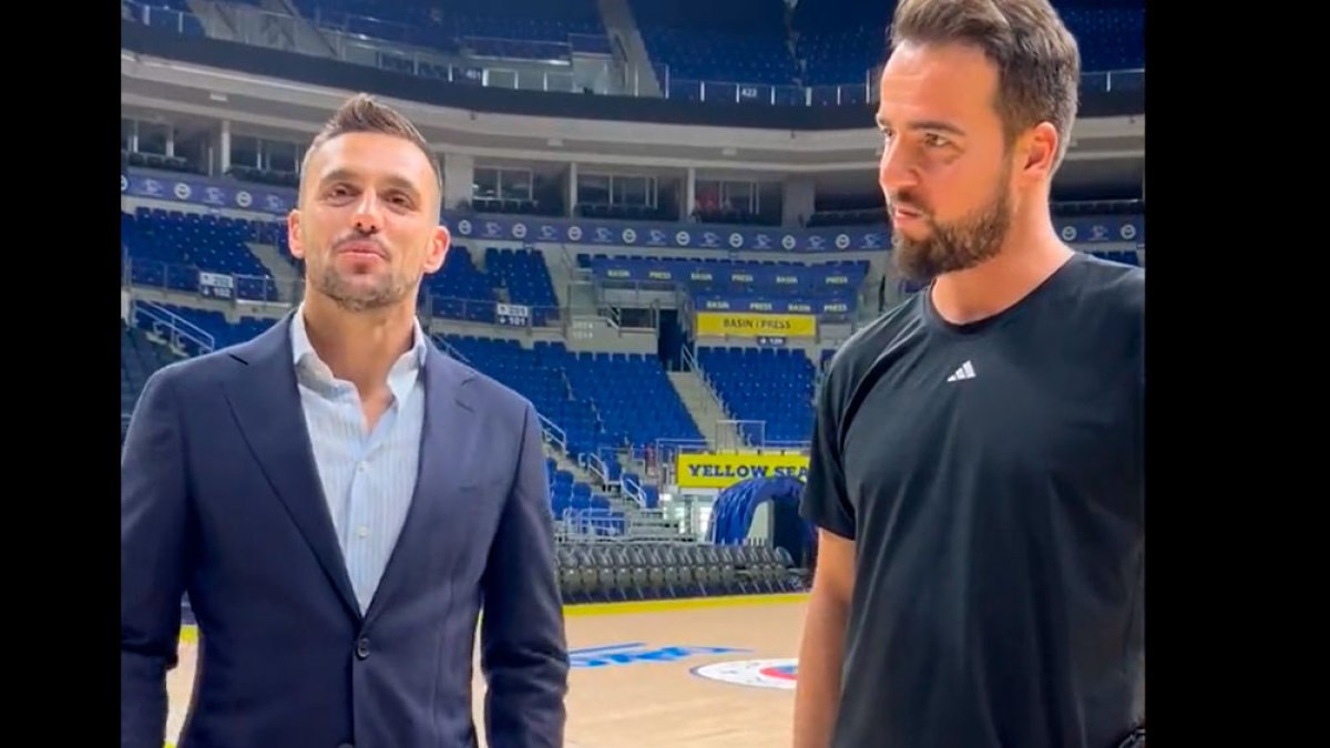 Tadic basketbol antrenmanında ortaya çıktı. Taraftara böyle seslendi