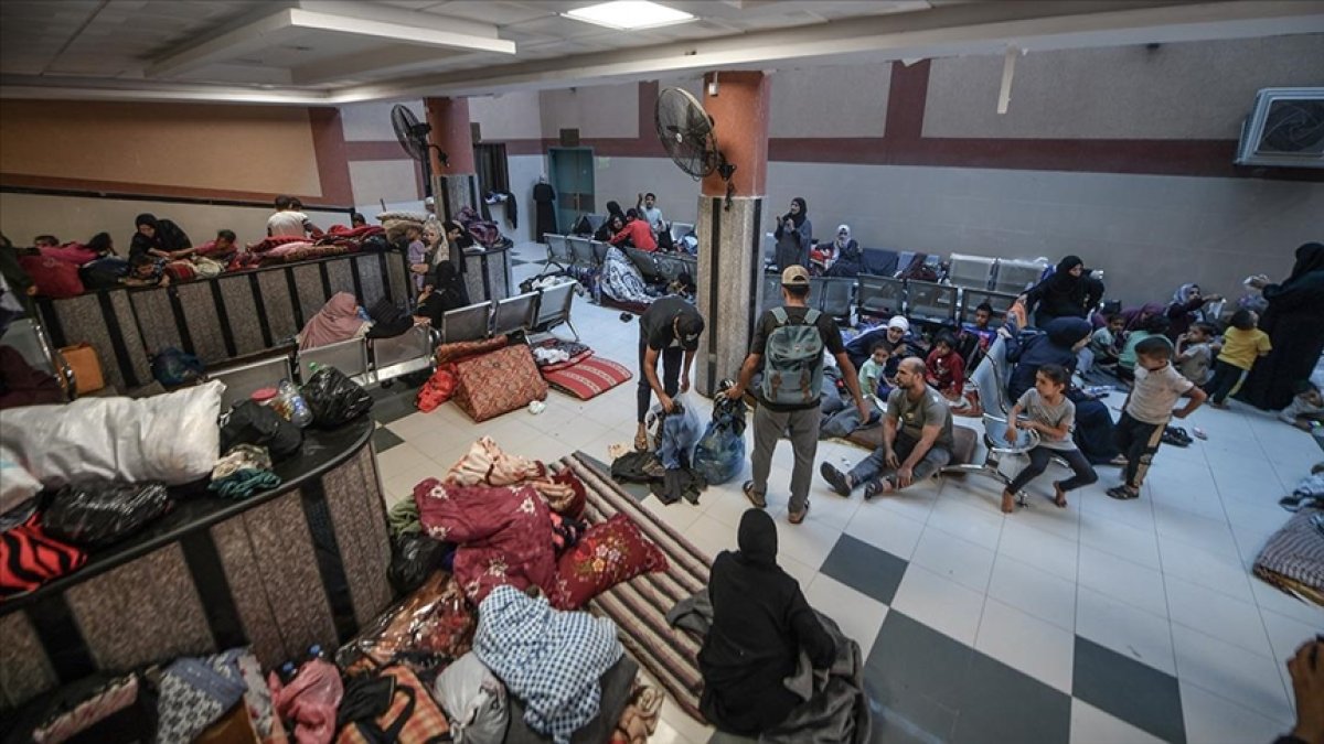 Gazze'de saldırılardan kaçan 15 bin sivil Nasır Hastanesi'ne sığındı