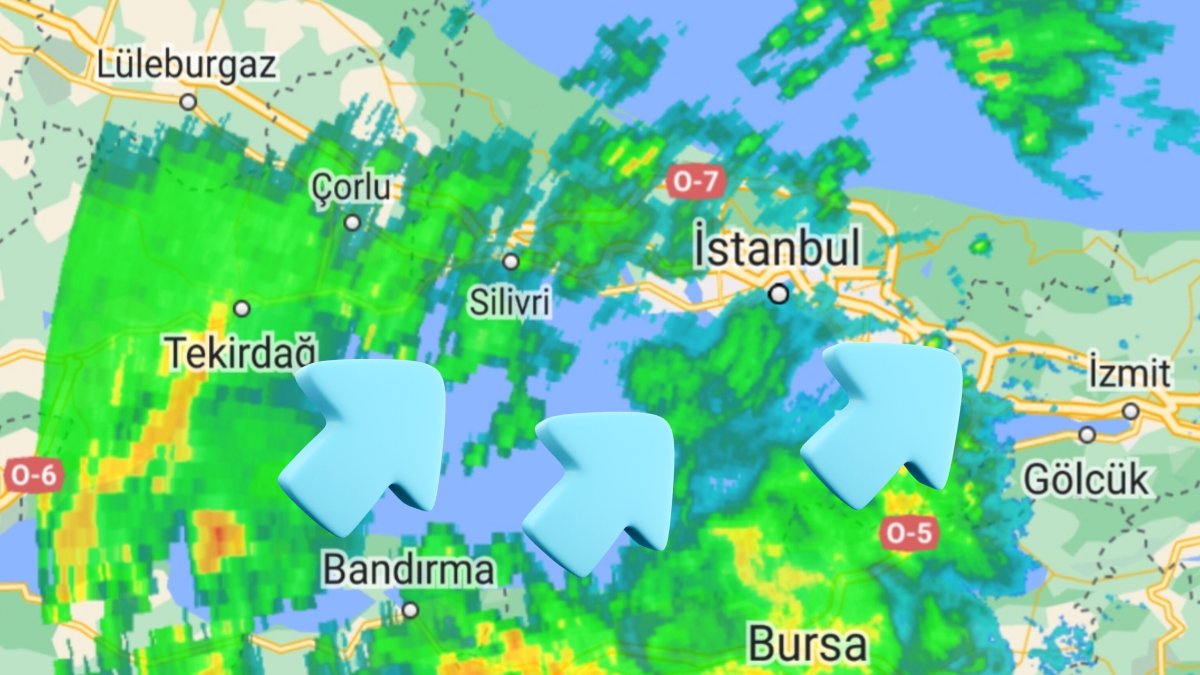 İstanbul'a uzun zamandır beklediği yağmur'a kavuşuyor