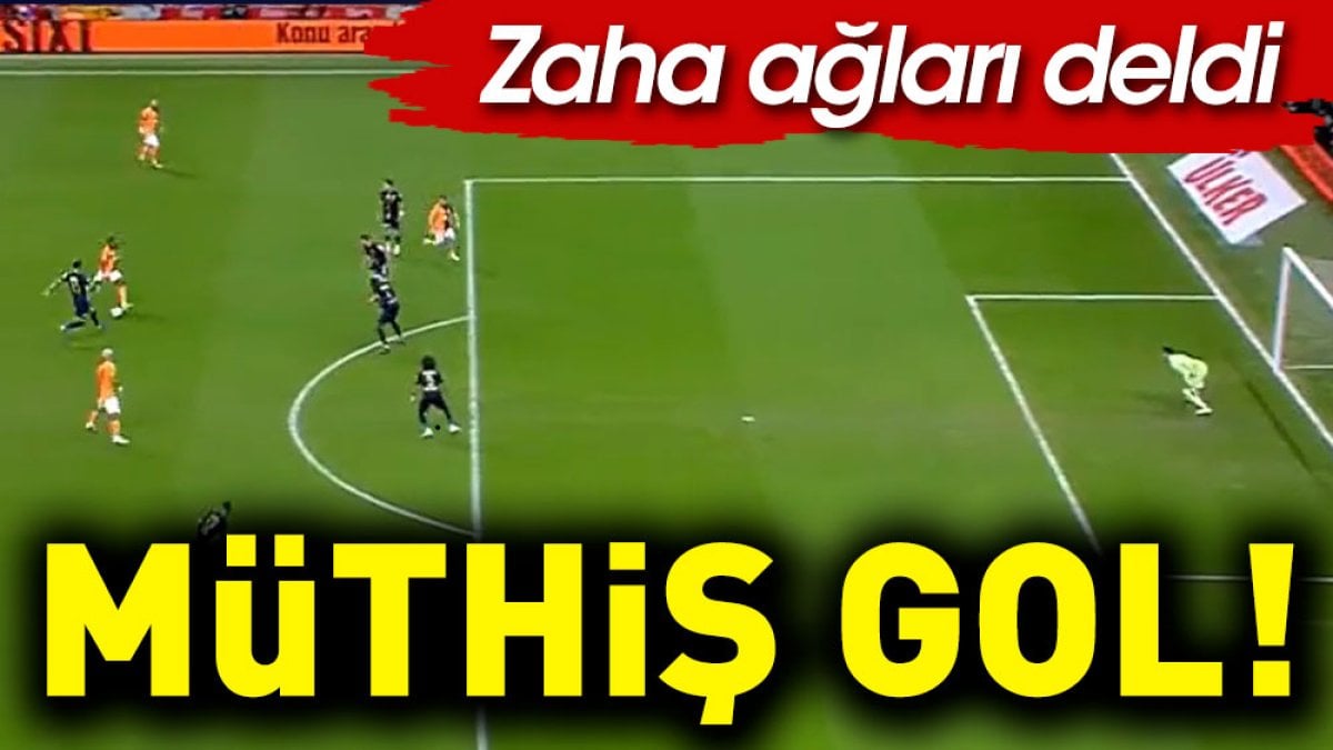 Zaha'dan müthiş gol!