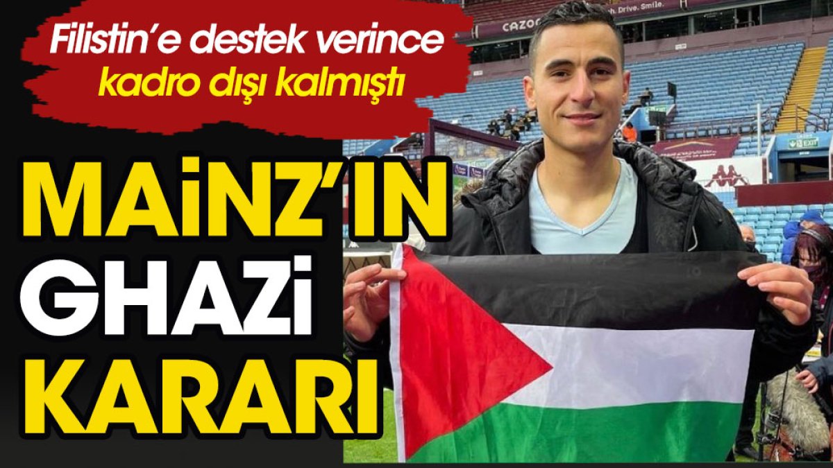 Filistin'e destek veren ünlü futbolcunun sözleşmesi feshedildi