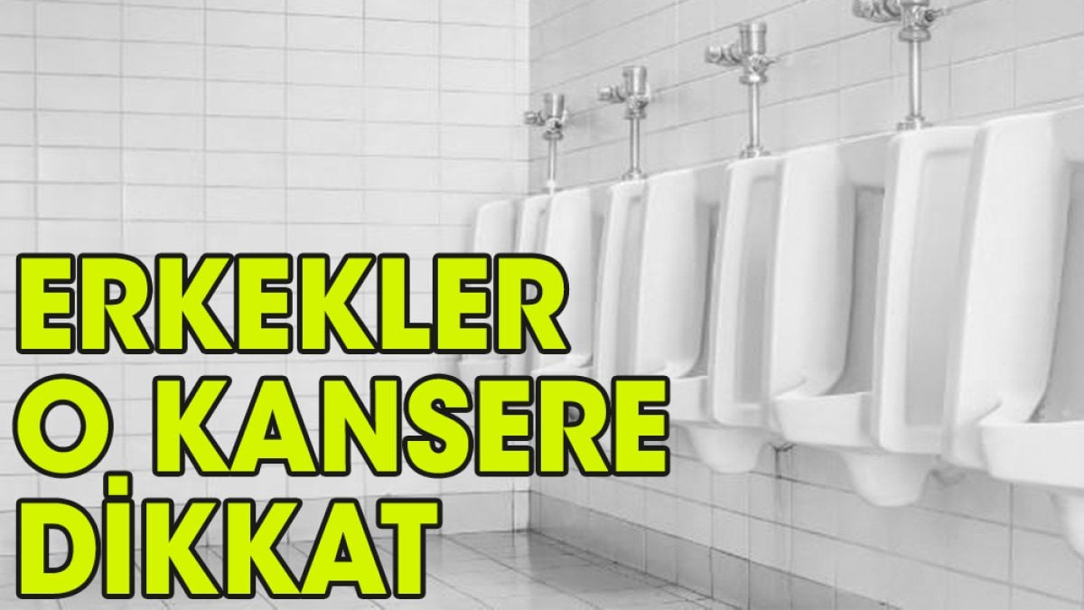 Yakınlarında o kanser türü olan erkekler dikkat