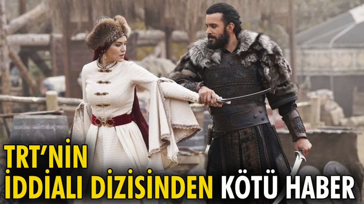 TRT'nin iddialı dizisinden kötü haber