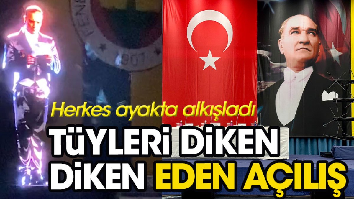 Fenerbahçe Yüksek Divan Kurulu'nda Atatürk'ün 10. Yıl Nutku ayakta alkışlandı