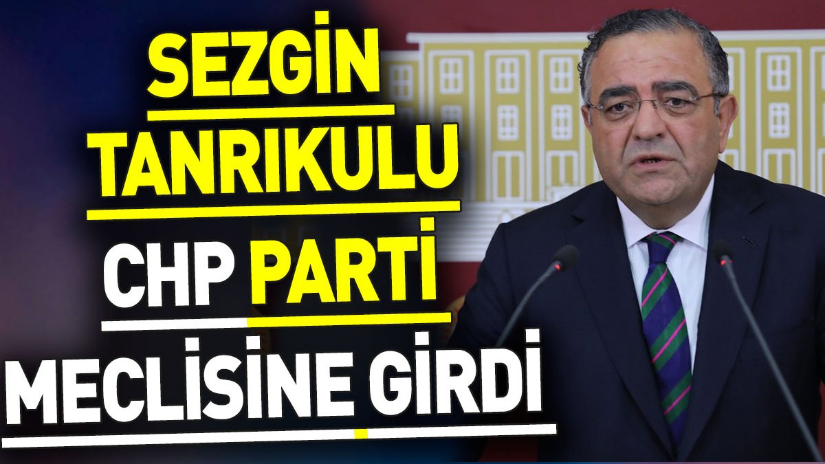 Sezgin Tanrıkulu CHP parti meclisine girdi
