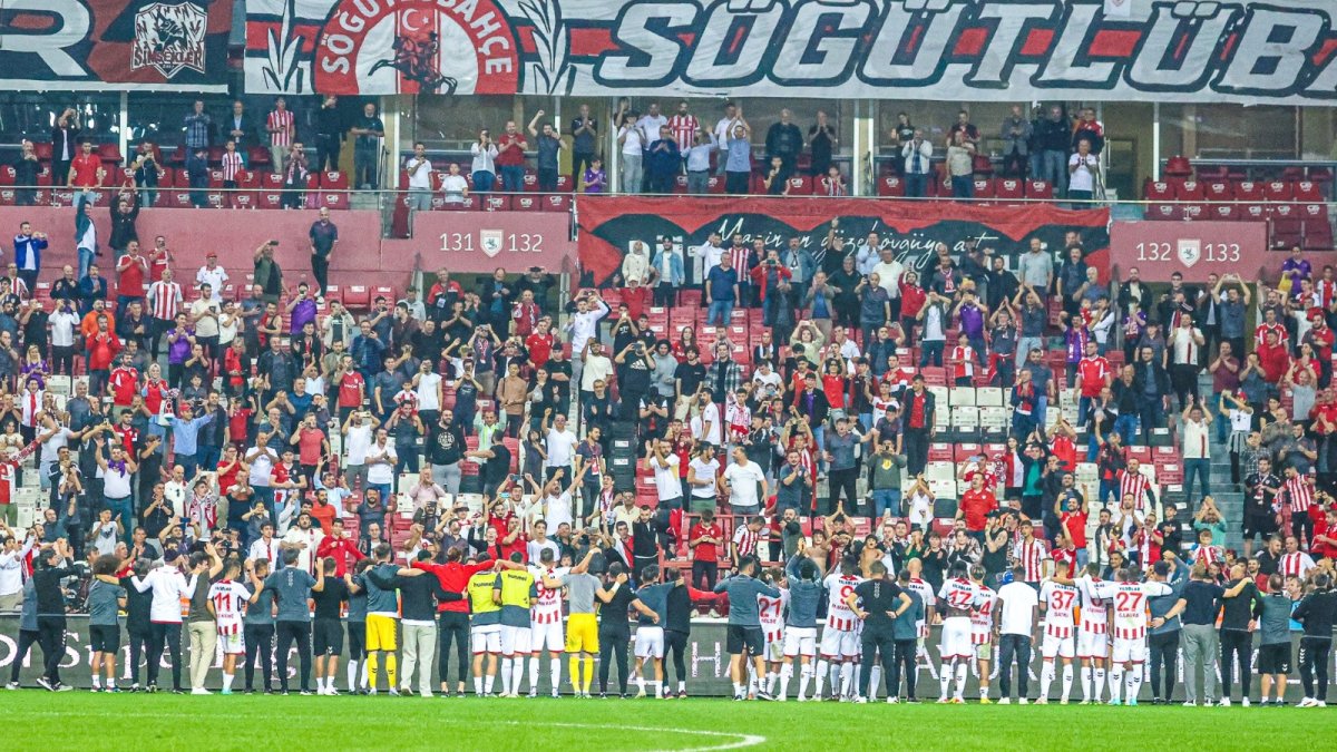 Samsunspor'un 11 yıllık hasreti son buldu
