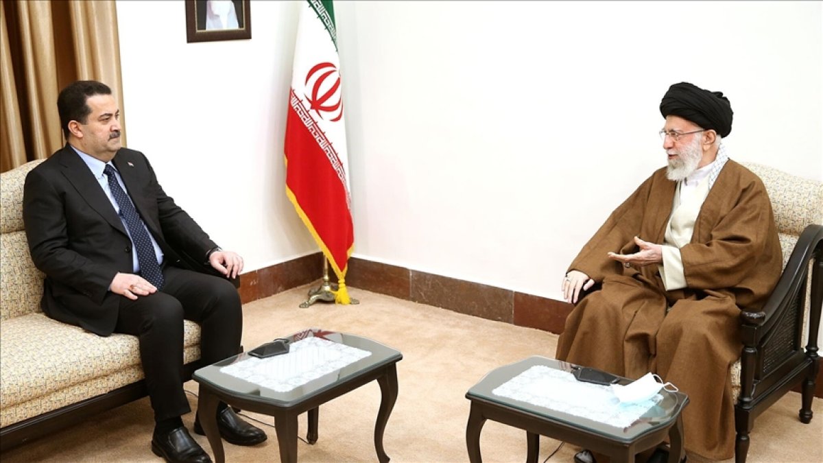 İran lideri Hamaney ve Irak Başbakanı Sudani görüştü